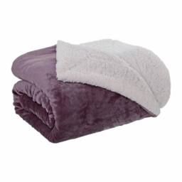 Duncan Stewart Personalised Sherpa Lined Snuggle Blanket in Grey - thumbnail 4