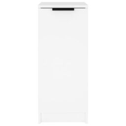 Berkfield Home Shoe Cabinet White 30x35x70 cm Engineered Wood - Size: 30 x 35 x 70 cm - thumbnail 5