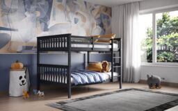 Flair Tetrad Bunk Bed in Grey - Size: Small Double - thumbnail 5