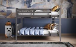 Flair Tetrad Bunk Bed in Grey - Size: Small Double - thumbnail 2