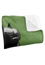 Batman The (2022) Blanket, The & The Riddler Mirrored Silky Touch Super Soft Throw Blanket 152x127 cm in White - thumbnail 3