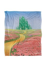 Warner Brothers The Wizard Of Oz Officially Licensed Silky Touch Super Soft Throw Blanket 152 x 127 cm in White - thumbnail 1