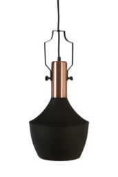 Orsina Medium Pendant Light in Black & Copper, Contemporary Hanging Ceiling Light, Industrial Pendant Lighting - thumbnail 2