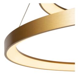 Lucide 'VIDAL' Dimmable Adjustable Stylish Indoor Modern LED Pendant Light in Yellow - thumbnail 3