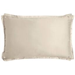 Smart Living Caprice Polycotton Soft & Breathable Pillowcase Pair in Ivory - Size: Standard Pillow Case - thumbnail 1