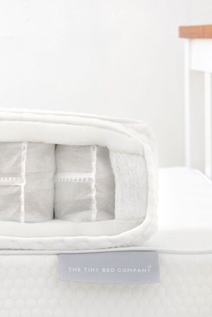 The Tiny Bed Company Luxury Pocket Sprung Junior Bed Mattress (190 x 90cm) in White - image 1