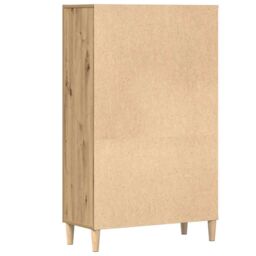 Berkfield Home Highboard Artisan Oak 70x31x115 cm Engineered Wood in Brown - Size: 70 x 31 x 115 cm - thumbnail 6