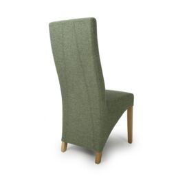 Shankar Baxter Weave Green Dining Chair - thumbnail 3
