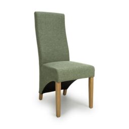 Shankar Baxter Weave Green Dining Chair - thumbnail 2