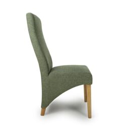 Shankar Baxter Weave Green Dining Chair - thumbnail 4