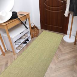 RugsX Sisal Sion Runner in Green - Size: 100 cm x 100 cm - thumbnail 3