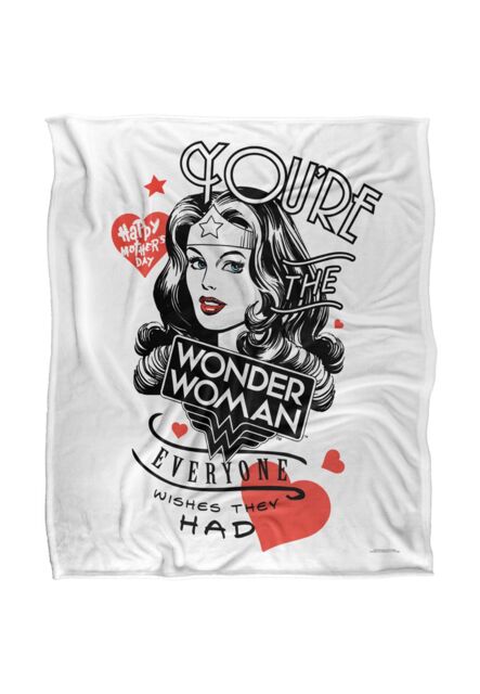 Warner Brothers Justice League Officially Licensed Silky Touch Super Soft Throw Blanket 152 x 127 cm in White - image 1