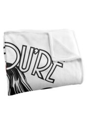 Warner Brothers Justice League Officially Licensed Silky Touch Super Soft Throw Blanket 152 x 127 cm in White - thumbnail 3