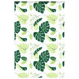 Berkfield Home Shower Roller Blind with Cassette 160x240 cm Fabric Width 156 cm in Green - thumbnail 1