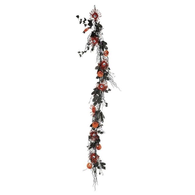 Garden Greatness 6ft Spooky Eyeball Halloween Garland - Size: 1 Pack
