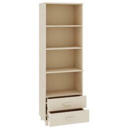 Berkfield Home Highboard HAMAR Honey Brown 60x35x180 cm Solid Wood Pine - Size: 60 x 35 x 180 cm - thumbnail 6