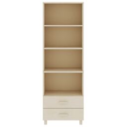 Berkfield Home Highboard HAMAR Honey Brown 60x35x180 cm Solid Wood Pine - Size: 60 x 35 x 180 cm - thumbnail 5