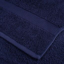 Berkfield Home Premium Sauna Towels SOLUND 10pcs Navy Blue 80x200cm 600gsm - thumbnail 6