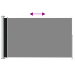 Berkfield Home Patio Retractable Side Awning 200x300 cm Black - thumbnail 3