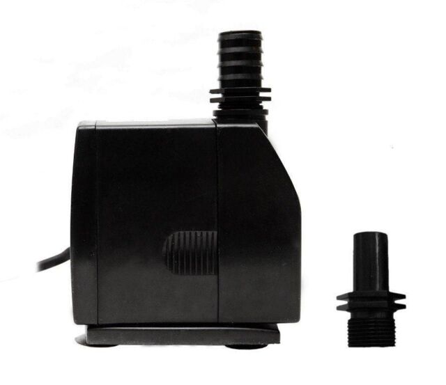 Primrose Mains Powered Water Feature Pump 2, 000LPH in Black - image 1