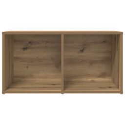Berkfield Home TV Cabinet with Storage Artisan oak Engineered Wood in Brown - thumbnail 5