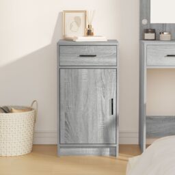 Berkfield Home Sideboard Grey Sonoma 40x41x75 cm Engineered Wood - Size: 40 x 41 x 75 cm - thumbnail 4