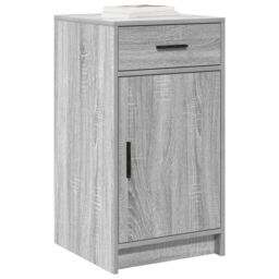 Berkfield Home Sideboard Grey Sonoma 40x41x75 cm Engineered Wood - Size: 40 x 41 x 75 cm - thumbnail 3