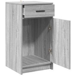 Berkfield Home Sideboard Grey Sonoma 40x41x75 cm Engineered Wood - Size: 40 x 41 x 75 cm - thumbnail 5