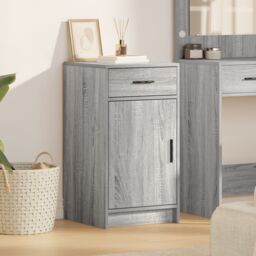 Berkfield Home Sideboard Grey Sonoma 40x41x75 cm Engineered Wood - Size: 40 x 41 x 75 cm - thumbnail 1