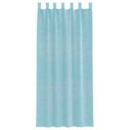 Berkfield Home Voile Curtains with Loops 2 pcs Turquoise 140x245 cm - thumbnail 4