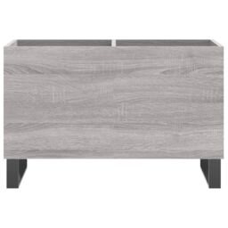 Berkfield Home Record Cabinet Grey Sonoma 74.5x38x48 cm Engineered Wood - thumbnail 4