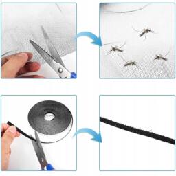 SPETLEK Anti Mosquito Net Screen Window Screen Black - thumbnail 5