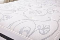 Chester & Oakley Mayfair Firm Open Coil Mattress - All Sizes in White - Size: Double - thumbnail 4
