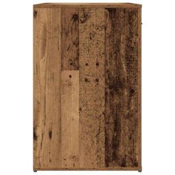 Berkfield Home Desk Old Wood 100x49x75 cm Engineered Wood in Brown - Size: 100 x 49 x 75 cm - thumbnail 6