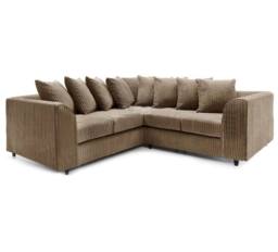 Furniture 786 Jumbo Cord Scatter Back 2c2 Corner Sofa in Camel - thumbnail 2
