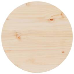 Berkfield Home Coffee Table Natural 50 x 50 x 35 cm Solid pine wood in Light Tan - thumbnail 9