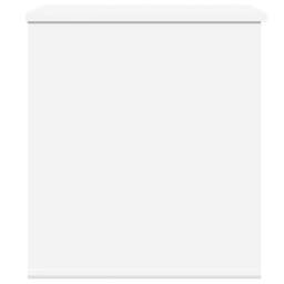 Berkfield Home Storage Box White 60x42x46 cm Engineered Wood - Size: 60 x 42 x 46 cm - thumbnail 5