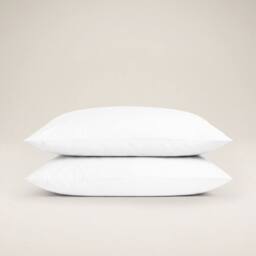 Bedable 100% Cotton Pillowcase Pair Sateen 460 Thread Count in White - Size: Standard Pillow Case - thumbnail 1