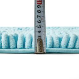 GAVENO CAVAILIA Miami Chenille Loop Bath Mat in Turquoise - thumbnail 3