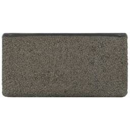 Berkfield Home Sink 30x30x15 cm Riverstone Black - Size: 30 x 30 x 15 cm - thumbnail 5