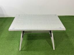 Fimous Garden Outdoor Rattan Furniture Set with 2 Big Footstools 8 Seater in Light Grey - thumbnail 5