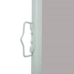 Berkfield Home Patio Retractable Side Awning 120x500 cm Grey - thumbnail 7