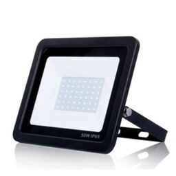 ENER-J LED SMD Non PIR Floodlight IP65 50W 4000Lm, 6000K (Pack of 2) in White - Size: 25 cm diameter x 19 cm high - thumbnail 2