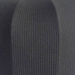 CGC Lighting Lila Black Cylinder Ribbed Stretch Cotton Fabric Lampshade - thumbnail 7