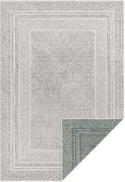 THE RUGS Majoli Handwoven Wool Jute Rug Scandinavian Boho Style 10mm Pile in Beige - Size: 120 cm x 170 cm - thumbnail 9