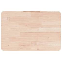 Berkfield Home Elegant Basin Shelf Wall Mounted Steel & Solid Wood Oak in Brown - thumbnail 8