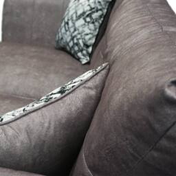 Furnishings For Less UK Ariana Grey 3 + 2 Seater Sofa Set with Tufted Back & Cushions - thumbnail 7