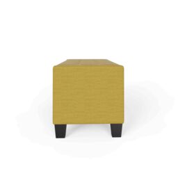 GFW Verona Crushed Velvet Storage Ottoman Bench in Mustard - thumbnail 8