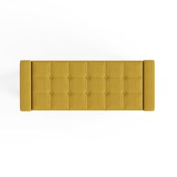 GFW Verona Crushed Velvet Storage Ottoman Bench in Mustard - thumbnail 9