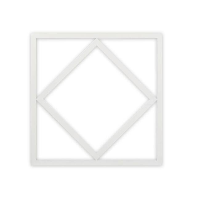 ENER-J Pack of 6 Double Square Borderline LED 60x60 40W 4000 Lumens 3 Years P in White - image 1